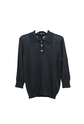 LADIES COLLARED SWEATER